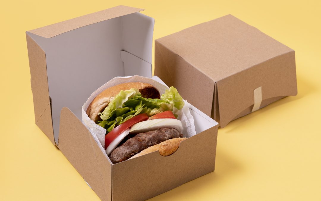 Dus Burger Polos Murah Berkualitas untuk Takeaway & Delivery